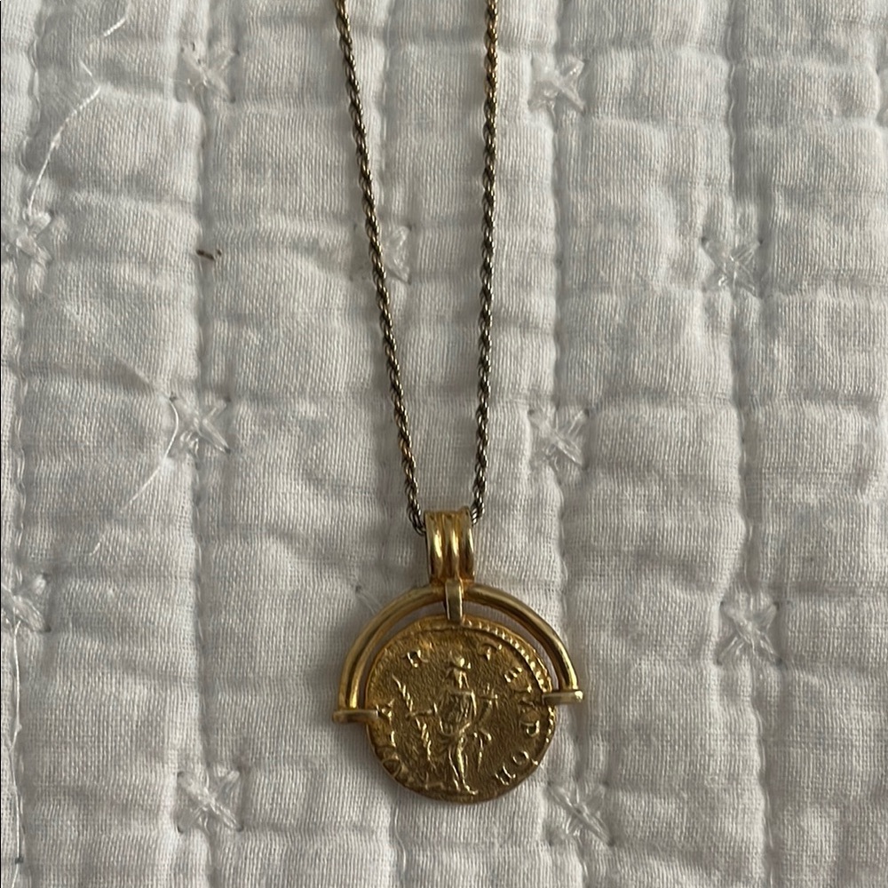 Missoma x Lucy Williams Roman Coin Pendant Necklace